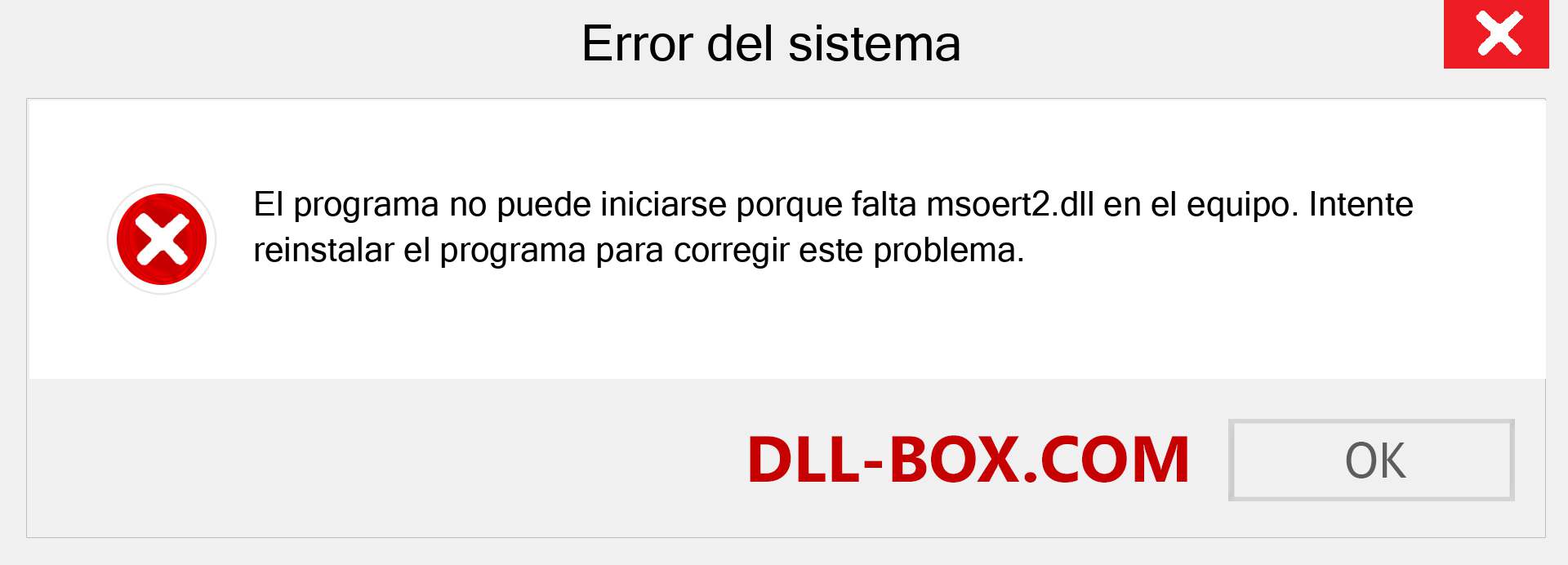 ¿Falta el archivo msoert2.dll ?. Descargar para Windows 7, 8, 10 - Corregir msoert2 dll Missing Error en Windows, fotos, imágenes